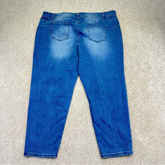 New Avenue Blue Denim Jeans Women’s size 26 A Stretch - Picture 3 of 14